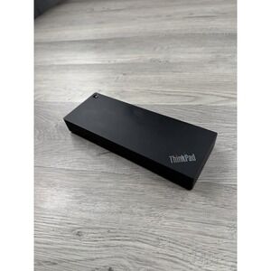 Lenovo ThinkPad Thunderbolt 3 Dock (DBB9003L1) TYPE NO POWER SUPPLY TESTED